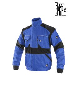 Bluza robocza CXS Luxy Eda niebiesko - czarna na wzrost 194 cm
