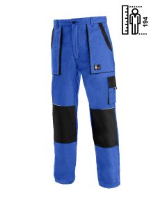 Spodnie do pasa CXS Luxy josef niebiesko - czarne na wzrost 194 cm