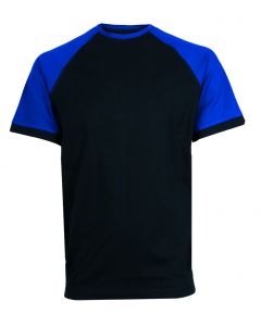 Koszulka CXS Oliver czarno-niebieska